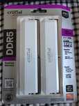 Нова Оперативна пам'ять Crucial Pro DDR5 32 ГБ (2x16 ГБ) 6400 (біла)