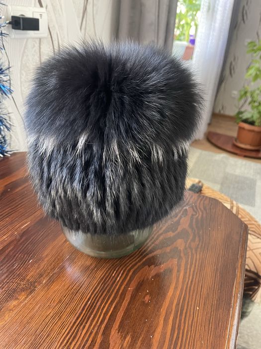 Меховая зимняя шапка