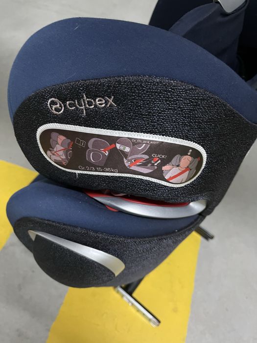 Cybex Solution Z-Fix azul escuro 3-12y