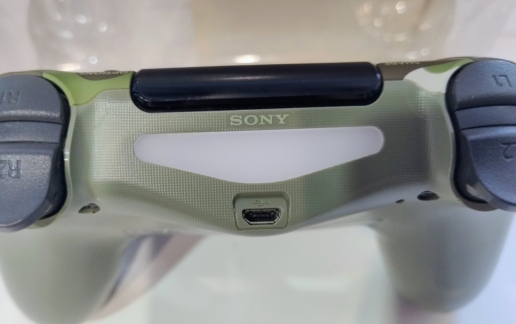 Dualshock 4 Green Camouflage