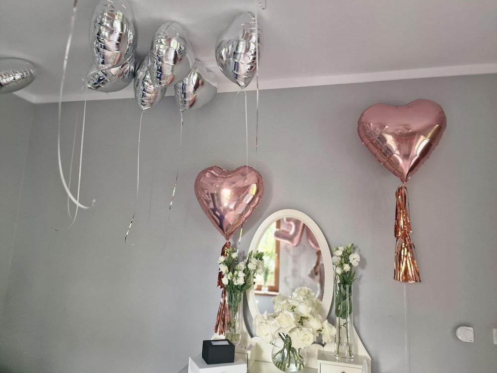 Balony bride sesja ślubna wieczor panienski