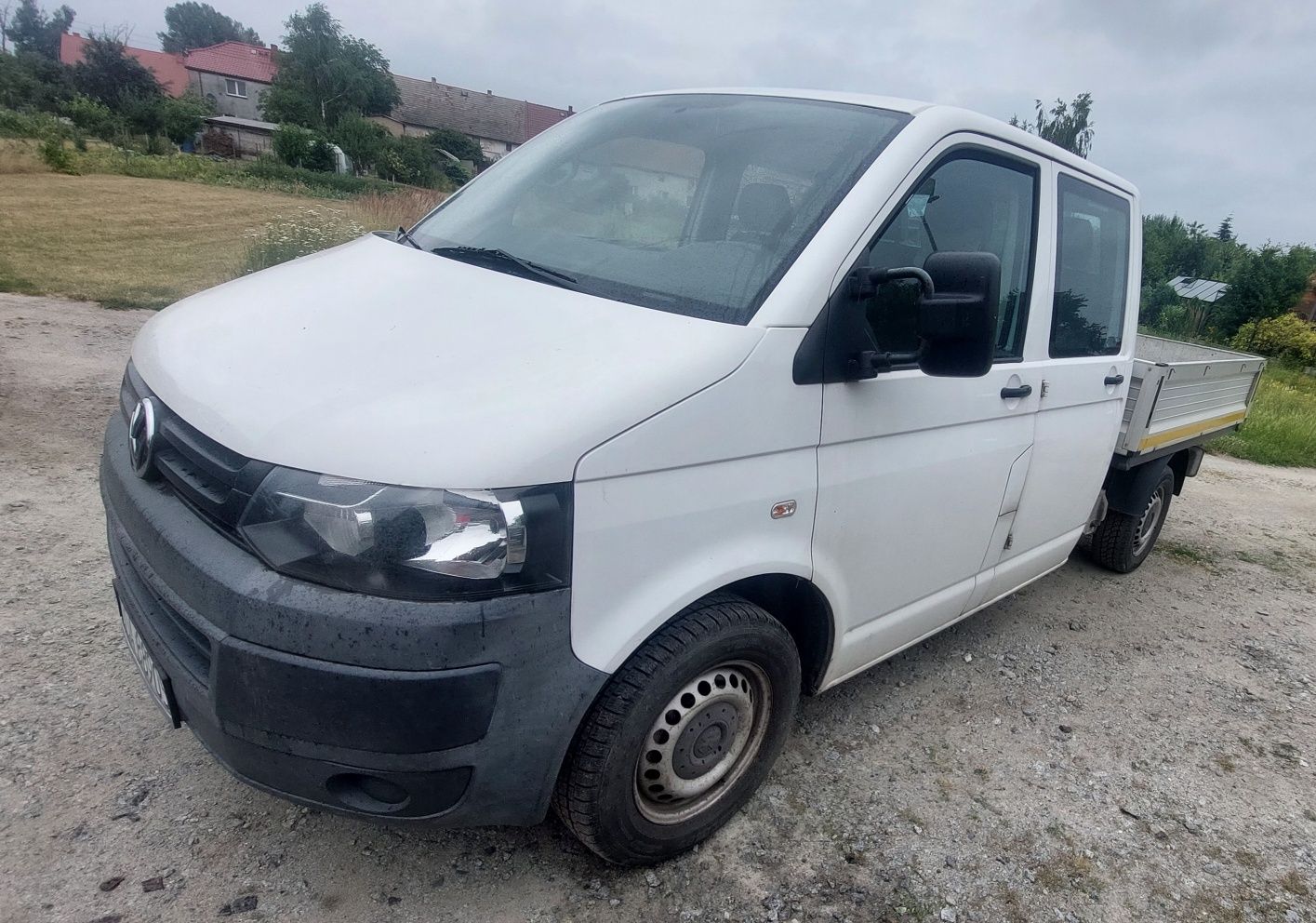 VW TRANSPORTER T5 Doka 2.0 TDI 2011 rok 102 konie plus chip