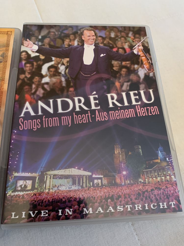 Tres DVDs de Andre Rieu