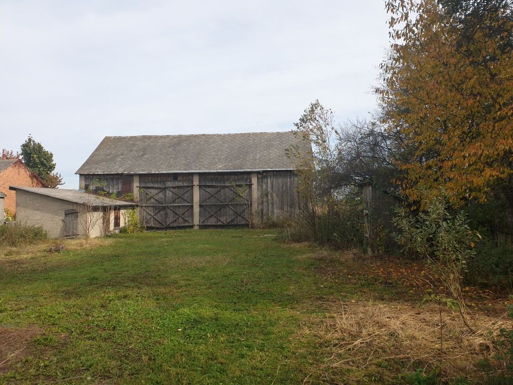 Siedlisko gospodarstwo gmina Niedźwiada 17 arów dom drewniany stodoła