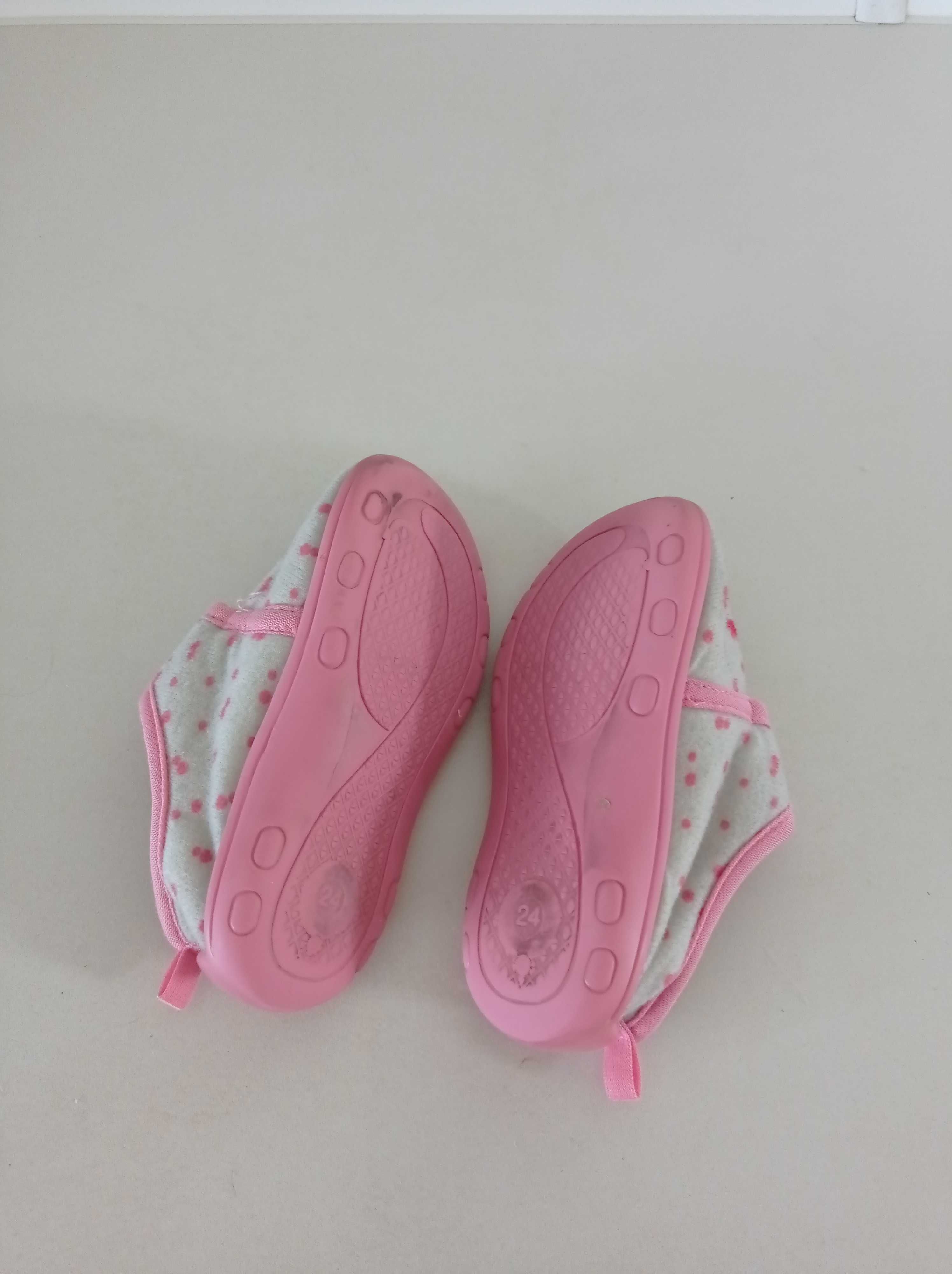 Buty kapcie balerinki rozmiar 24
