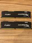 HyperX Fury DDR4 8GB (2x4GB) 2400MHz CL15 – sprawne, zestaw
