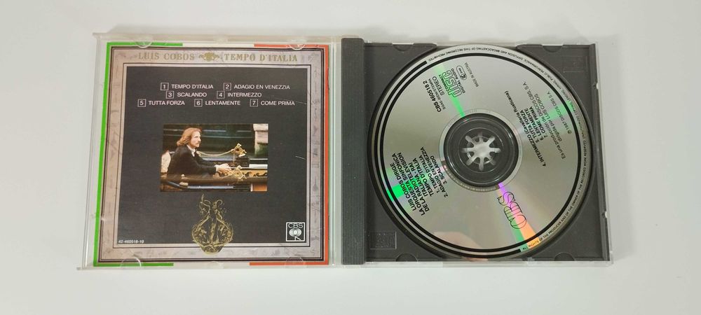 Luis Cobos Tempo D'Italia - CD Música