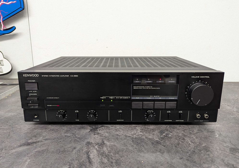 Стерео підсилювач Kenwood KA-660.