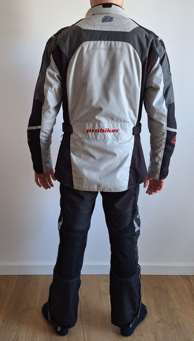 PROBIKER męska kurtka + spodnie motocyklowe, zestaw, kombinezon