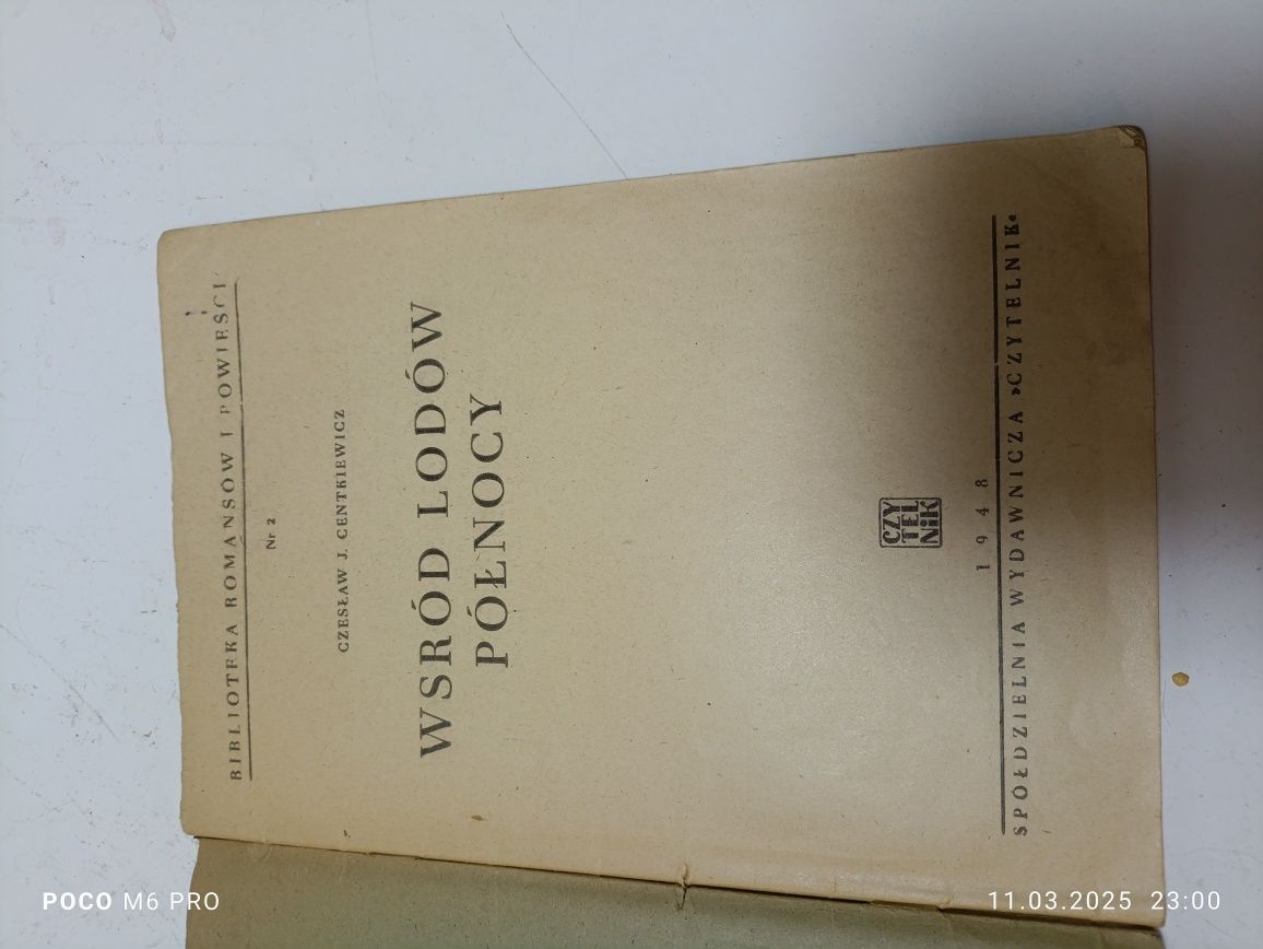 Wśród ludów północy Czesław Centkiewicz czytelnik 1948