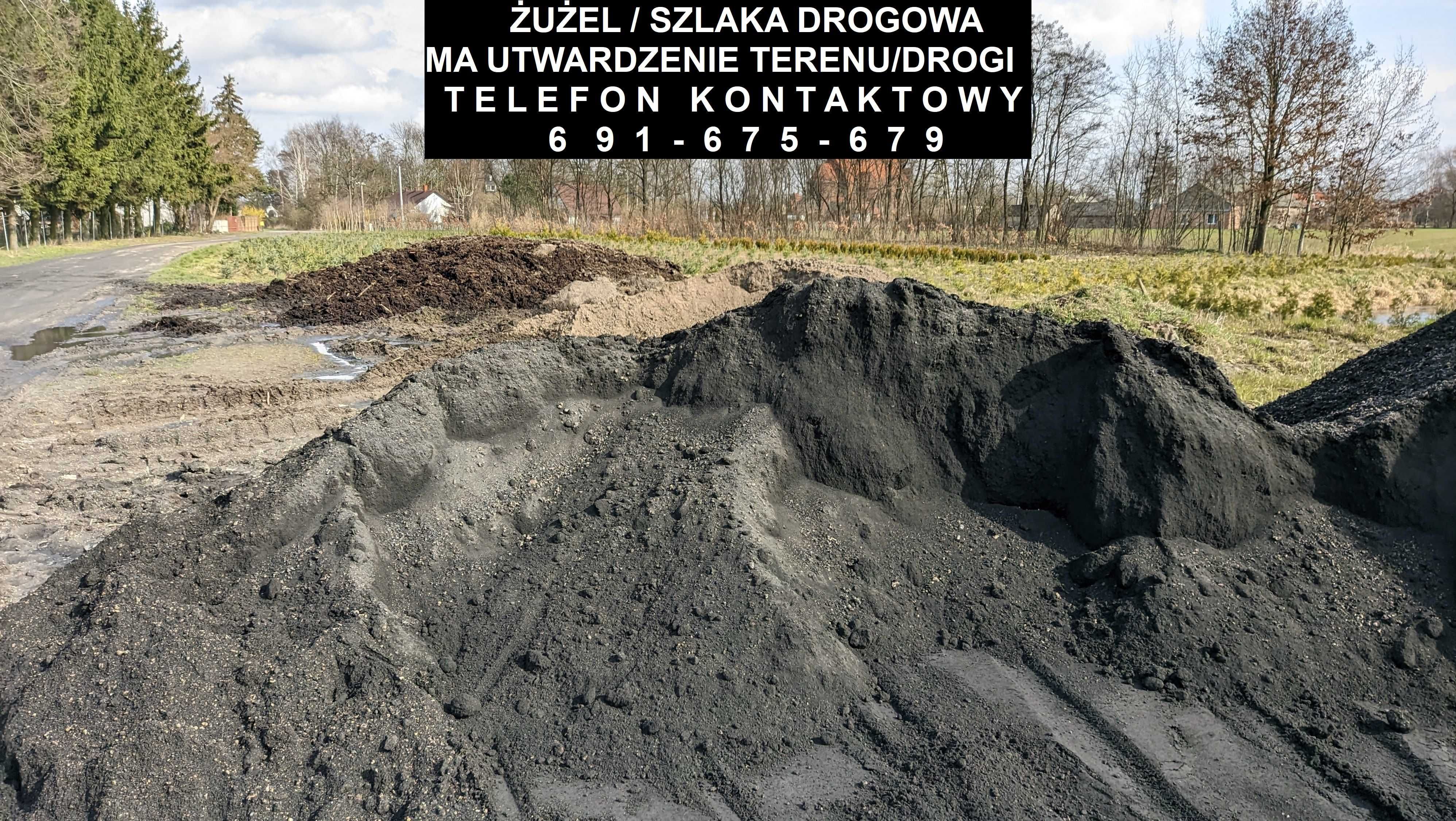 Szlaka drogowa / żużel  - TRANSPORT ORAZ ROZŁADOWANIE