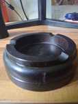 Cinzeiro de mesa em pau preto