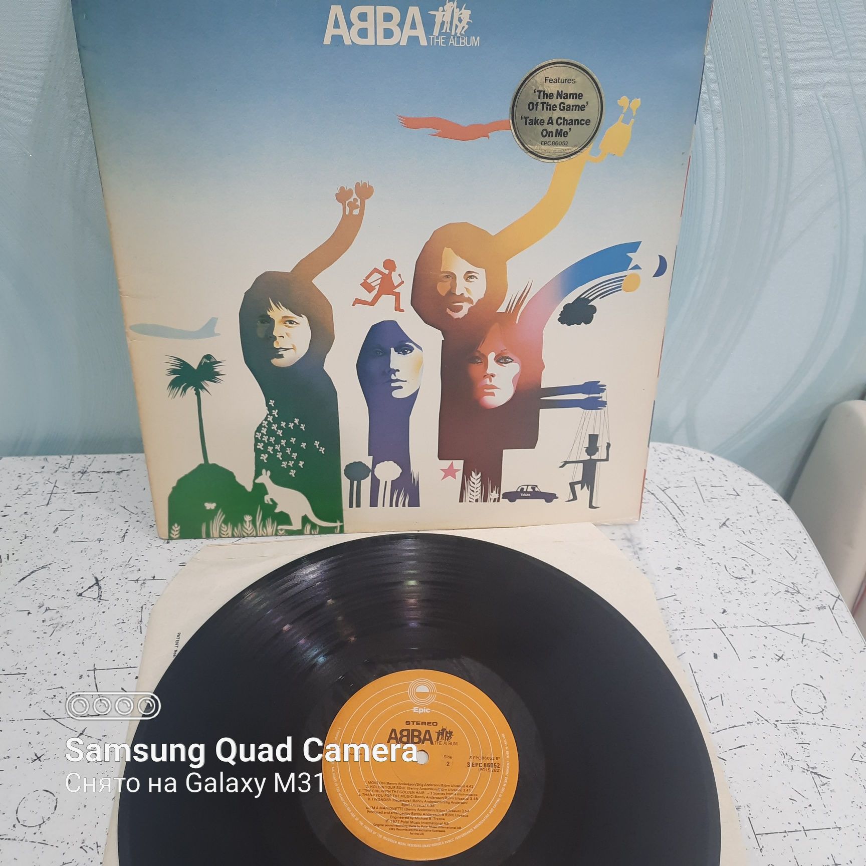 Abba The Album LP UK