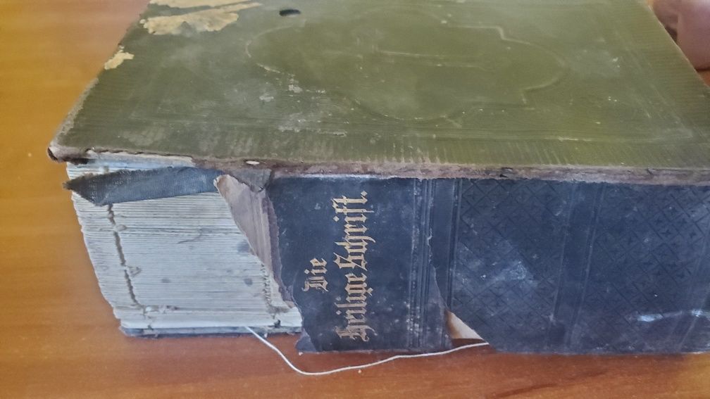Библия на немецком 1893 года