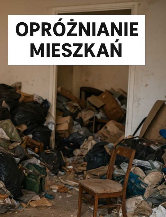 Opróżnianie mieszkań, piwnic, domów, budynków Świętokrzyskie Lubelskie
