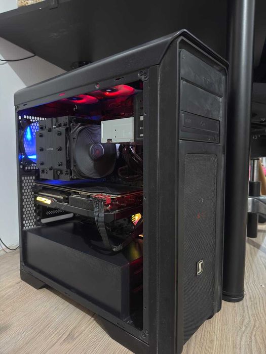 Komputer Gamingowy Ryzen 5 5600X / RX 5700 / 16GB RAM / SSD + HDD