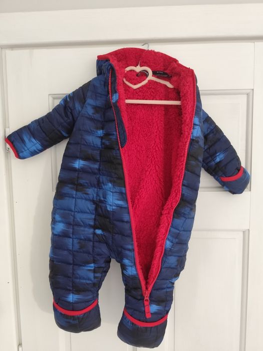 Kombinezon zimowy śliczny Snozu 9-12m 80 cm stan idealny