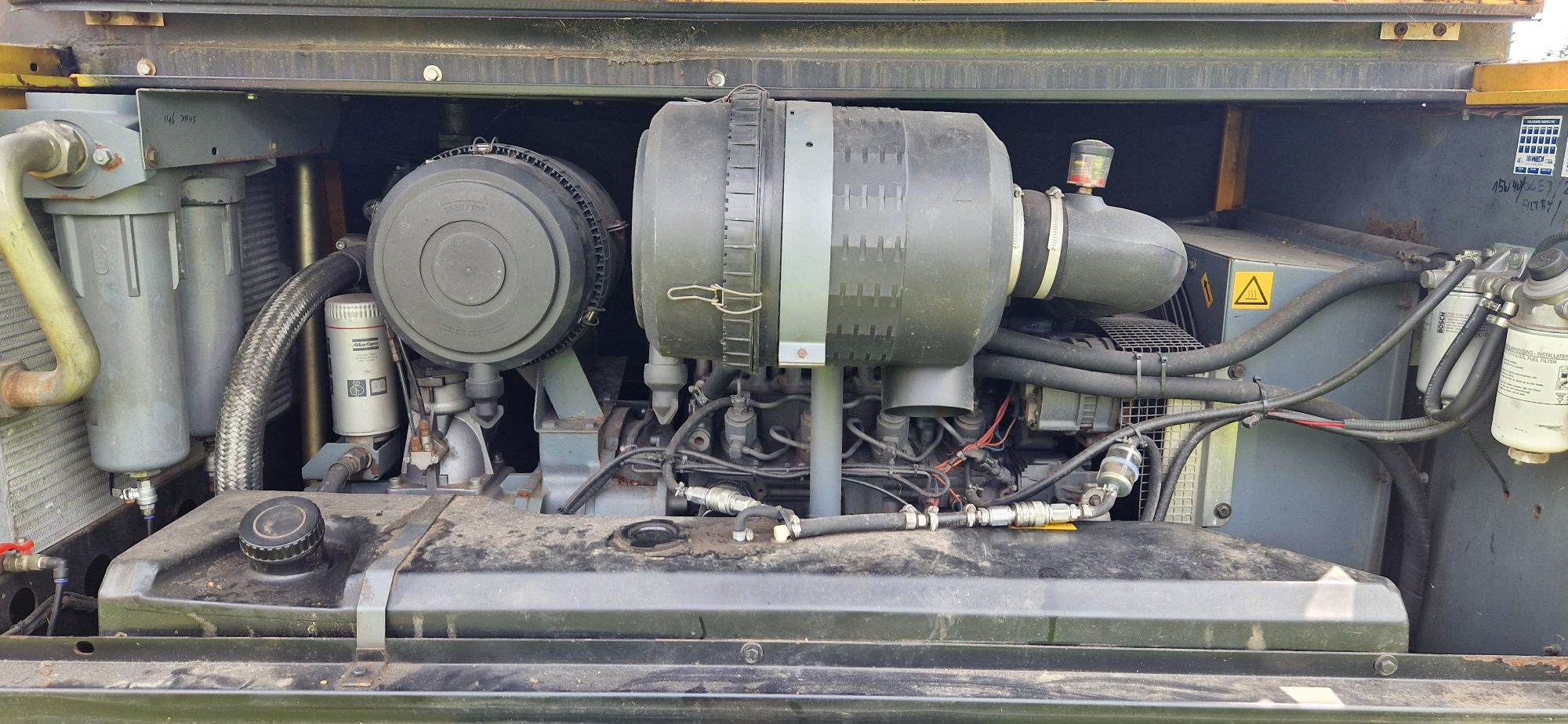 Kompresor sprężarka xas 136dd atlas copko 7bar