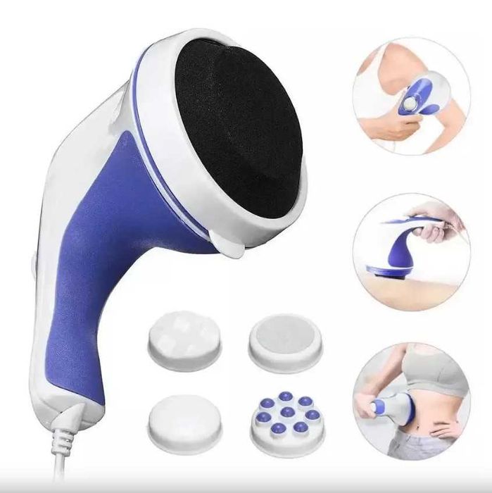 Антицелюлітний масажер Relax & Tone — 4 насадки