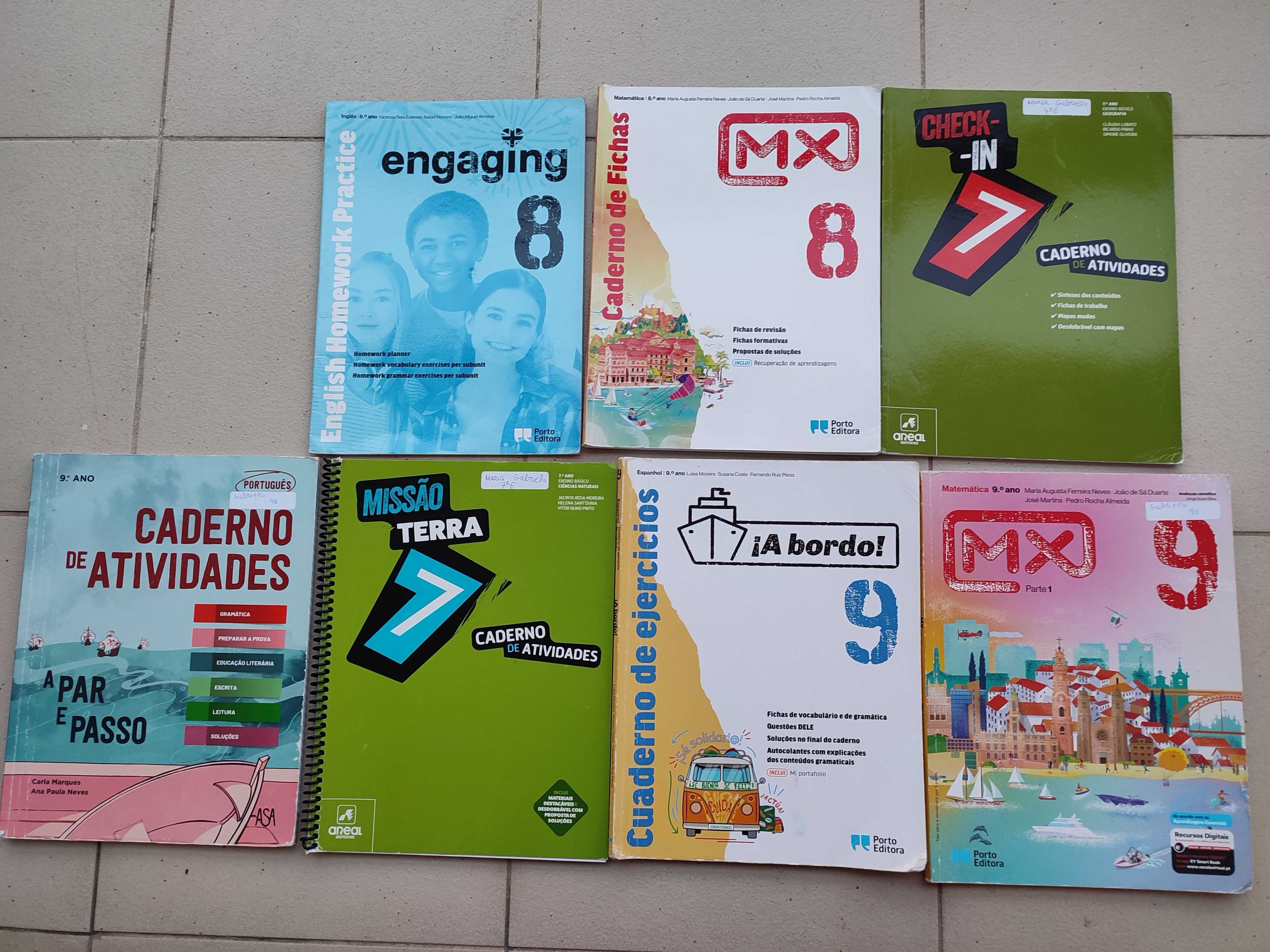 Caderno Atividades 7,8,9