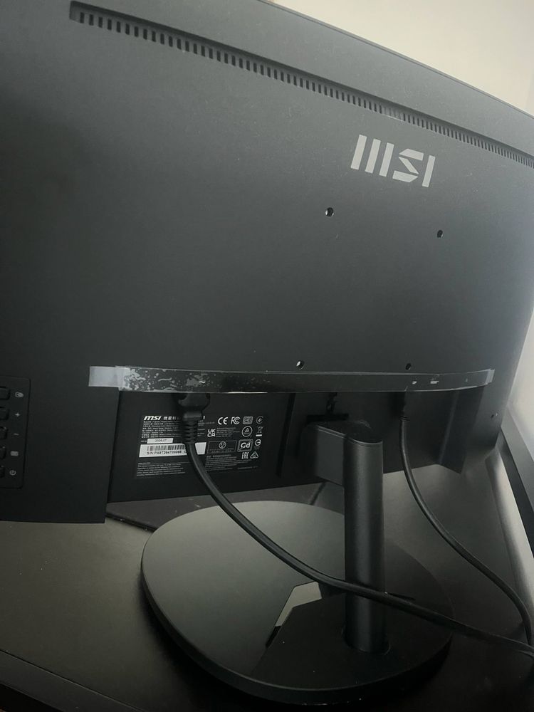 Monitor MSI Pro MP2412C 23.6" 1920x1080px 100Hz 1 ms [MPRT] Curved