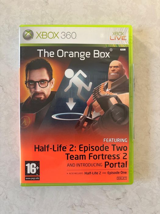 Jogo Xbox 360 The orange box half life 2 – Usado em Bom Estado