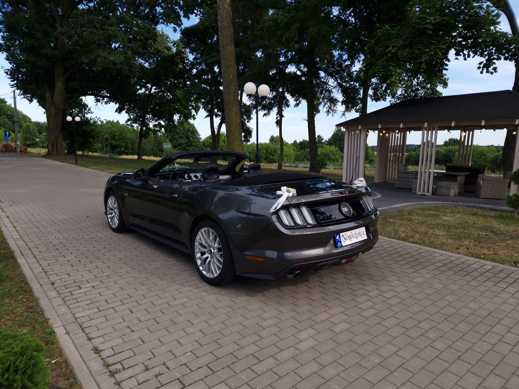 Auto do Ślubu,CABRIO,Mustang GT 5.0 V8 430KM,wolne terminy 2025