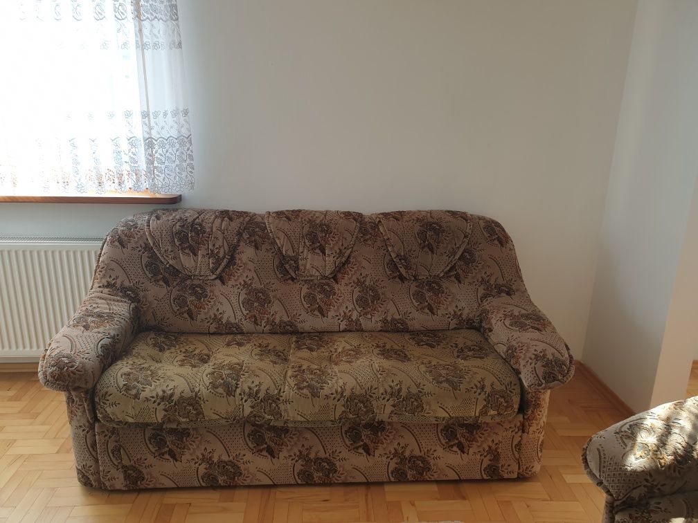 Zestaw sofa i fotele