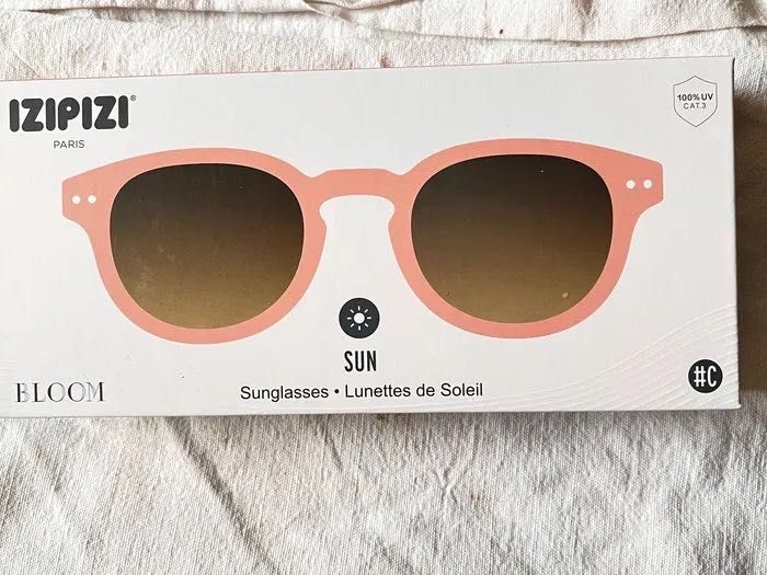 Óculos de sol izipizzi de cor rosa