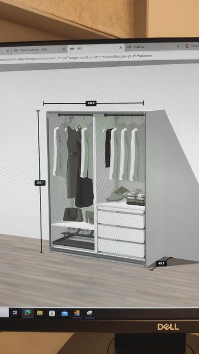 Armário Ikea (excelente) - para desocupar