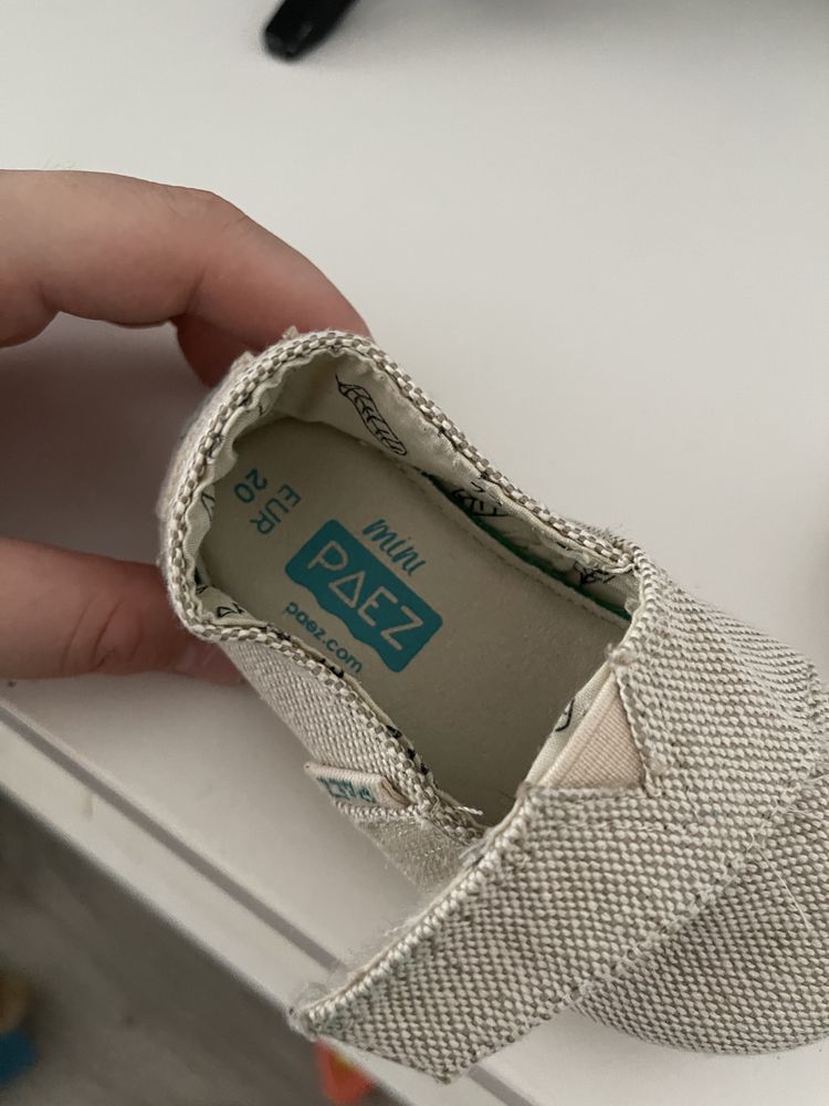 Chinelos/calçado PAEZ ORIGINAL CLASSIC MINI COMBI SAND bebé