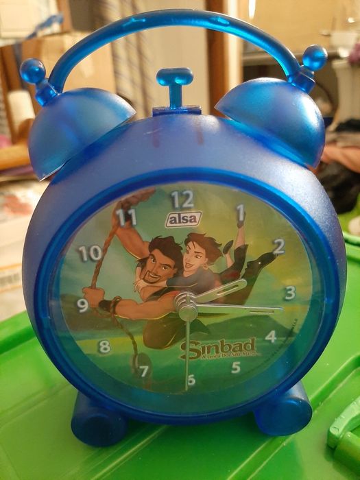 Relógio Despertador - Sinbad -