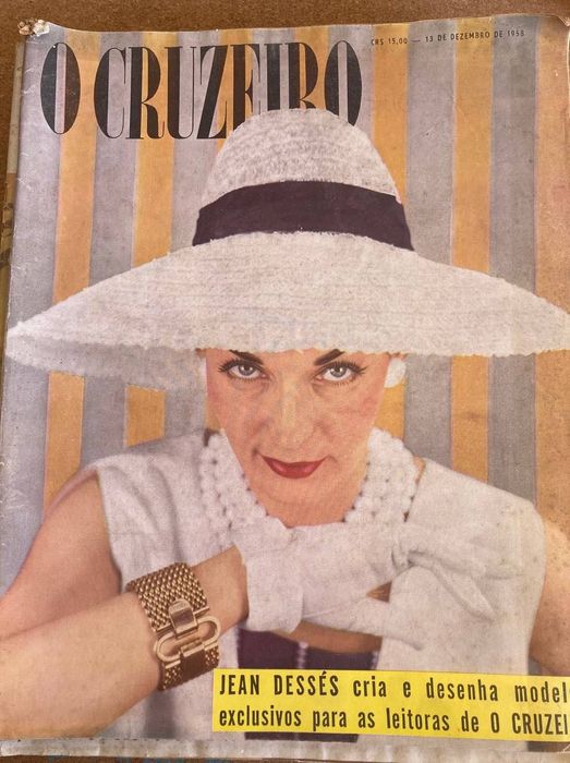 revistas “o cruzeiro” do final dos anos 50