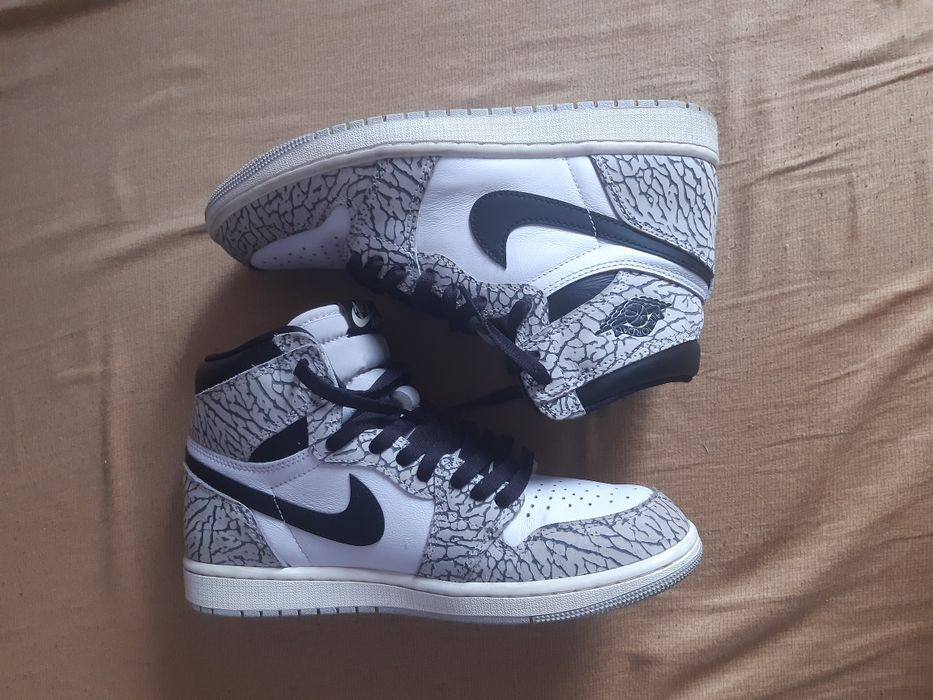 JORDAN 1 RETRO OG HIGH white cement