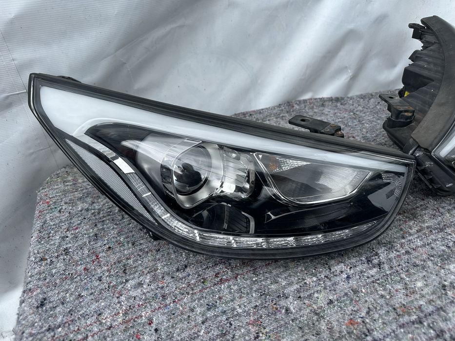 Фари передні ліва права комплект Hyundai IX35 Tucson 2013-2015 Рестайл