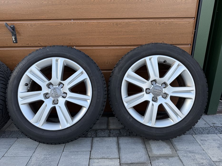 Felgi Aluminiowe 17 cali 225/50r17 AUDI A4 B8 7.5 J ET45 OE 5x112