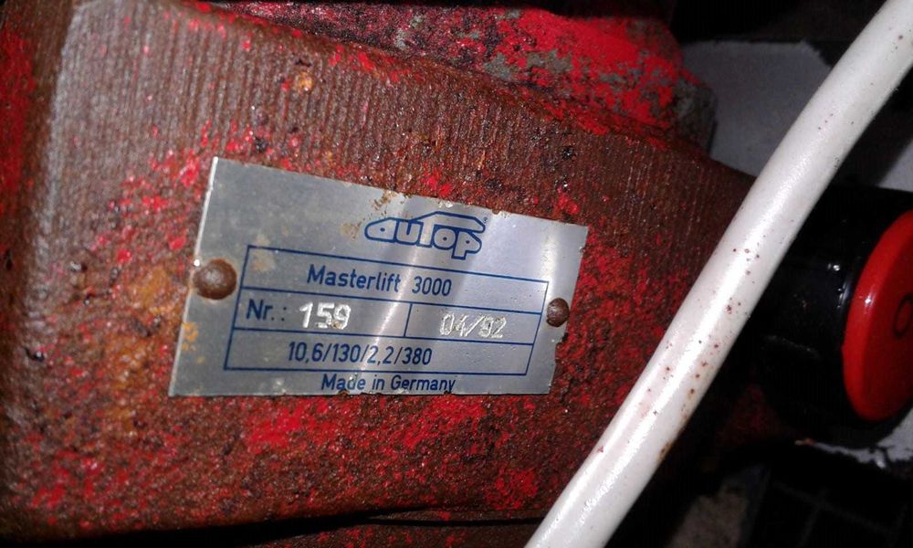 Sprzedam podnośnik warsztatowy serwisowy podposadzkowy AUTOP 3t