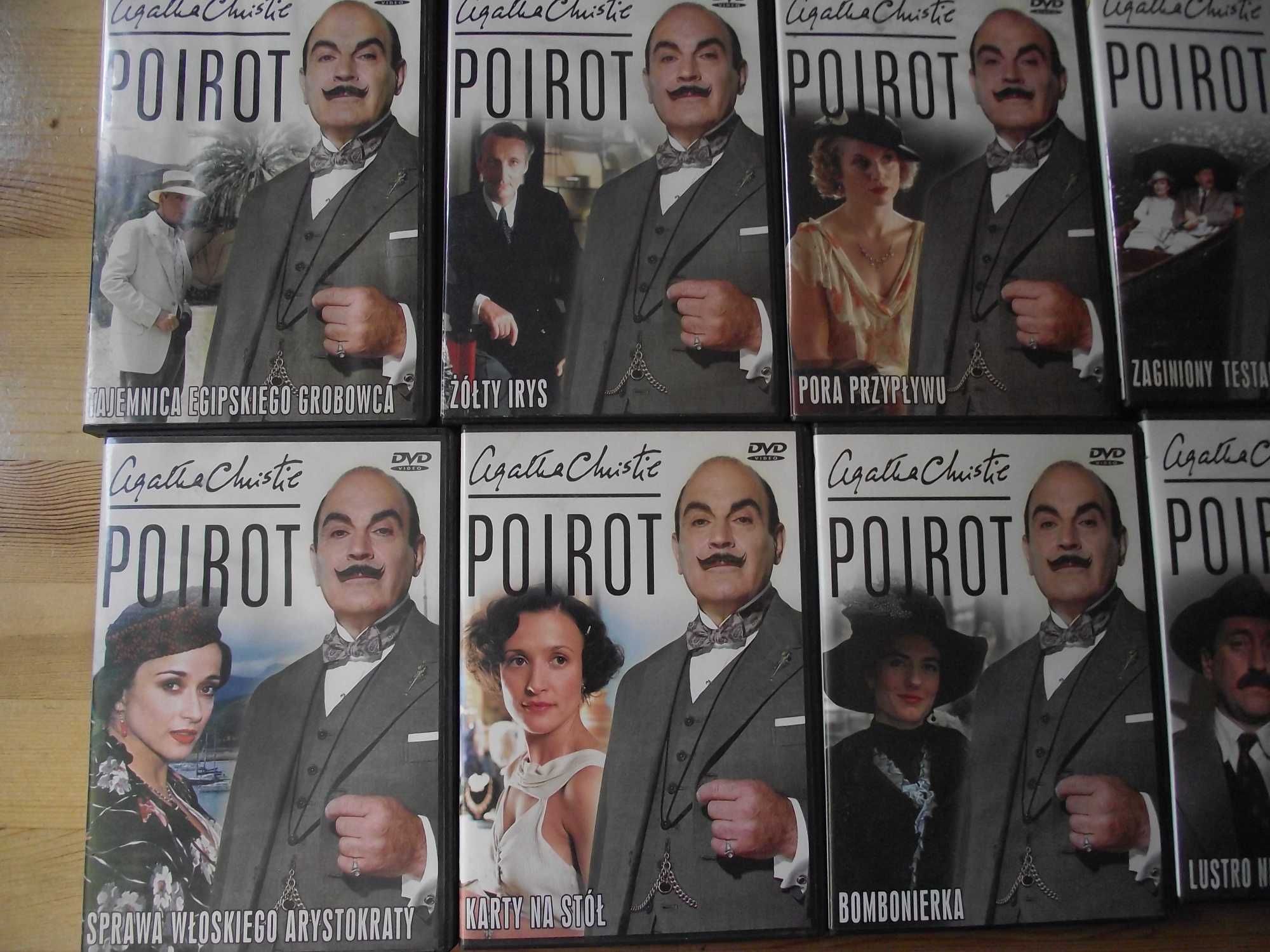 Agatha Christie , Pani Murple, Poirot film dvd