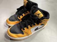 Nike Air Jordan 1 MID Retro Taxi 36,5 skora naturalna