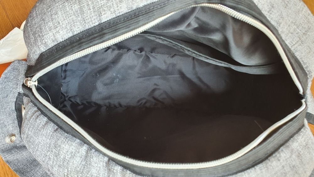 Torba do wozka szara