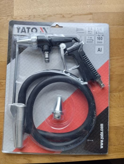 Pistolet do piaskowania Yato nowy Plus gratisy
