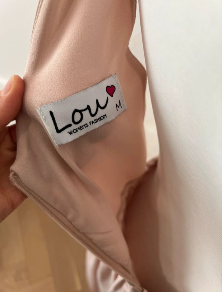 Sukienka rzymianka midi Lou r. M nude