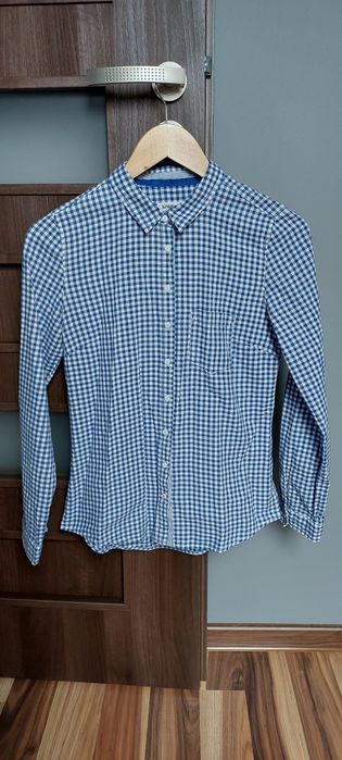 Koszula niebieska w kratkę/ kratę