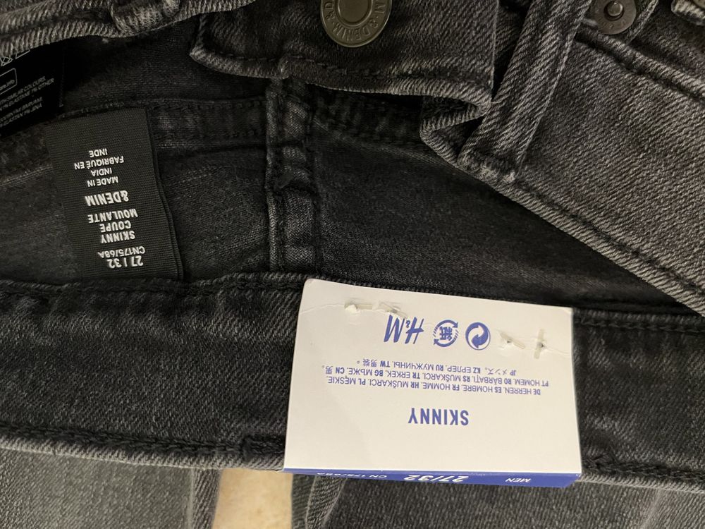 Продам джинсы новые H&M 27/32