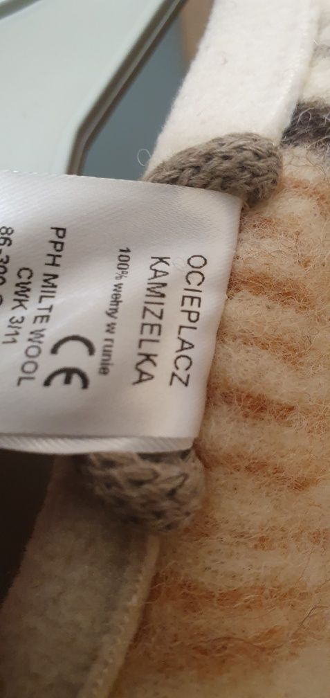 Kamizelka wełniana owcza wełna 42 jest też 46 i 48