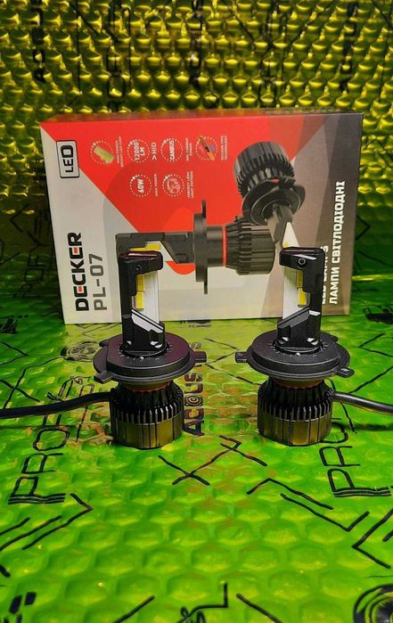 Лампа Decker Led PL-07 6K H7/Н4/Н1/Н11 CanBus 9-32V  60W 12000Lm