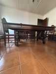 Mesa em madeira e 6 Cadeiras