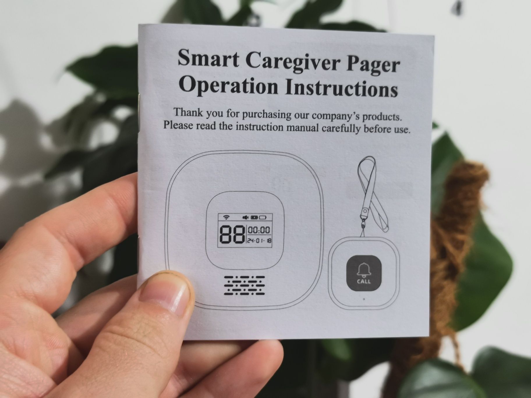 Система сповіщення Tuya Smart WiFi Pager для екстреної допомоги