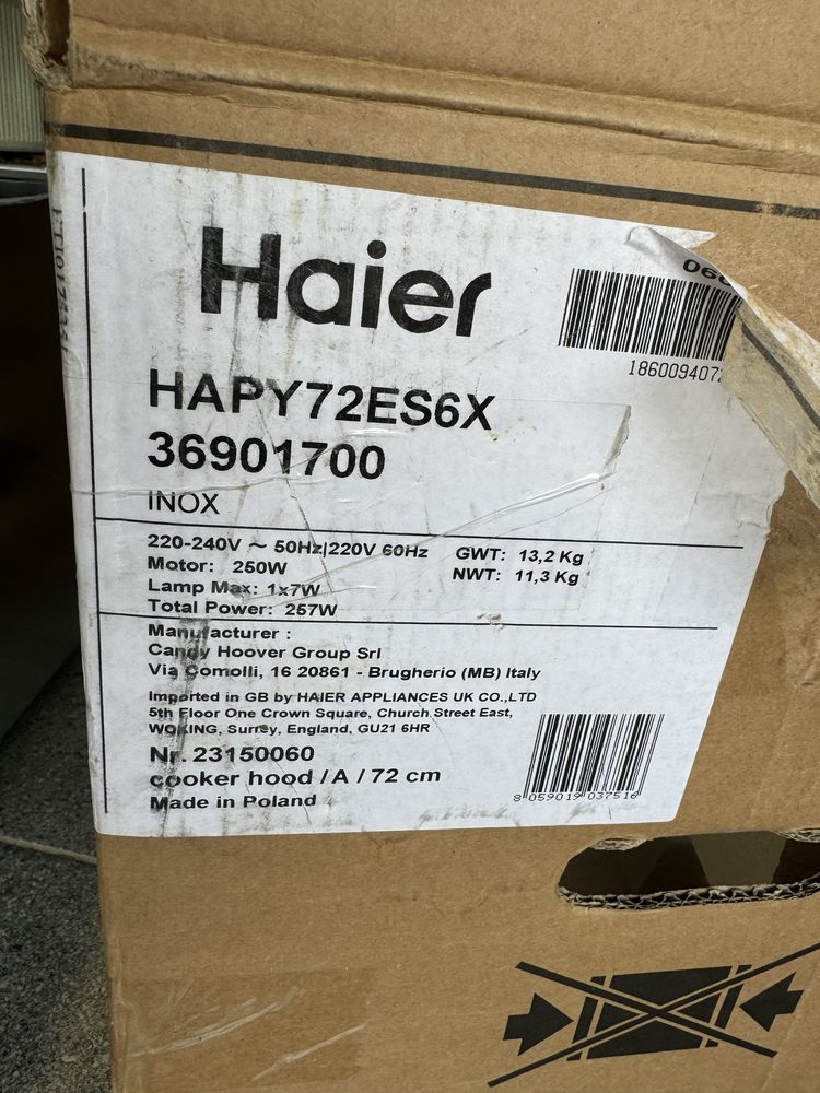 Okap HAIER I-Design HAPY72ES6X