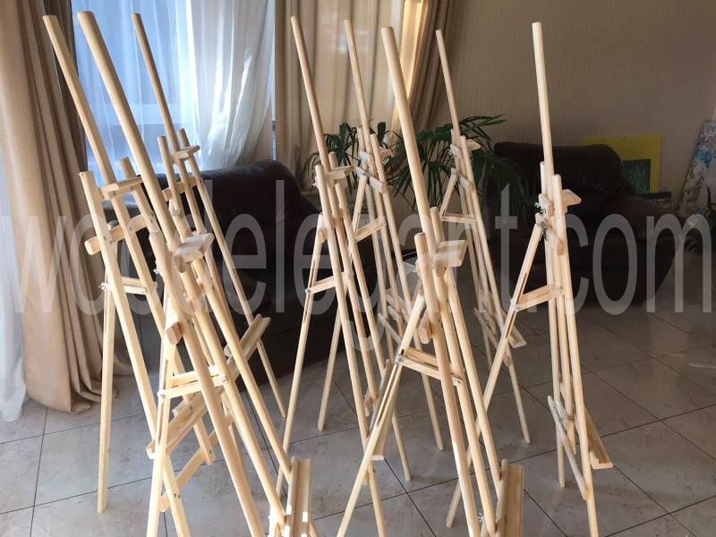 Рисование живопись мольберт ЛИРА 178см тринога интерьер декор